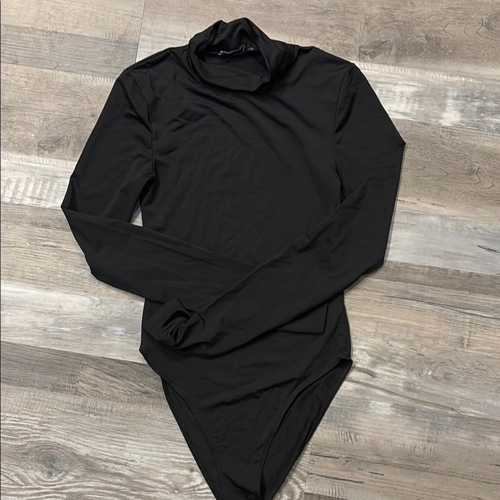 Black Long Sleeve Bodysuit